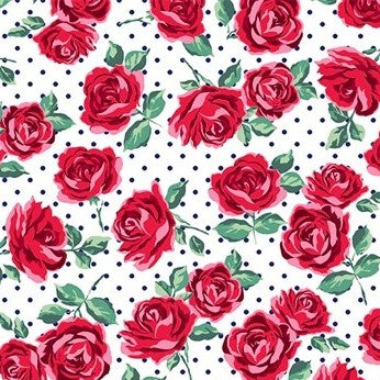Snow Briar - Cottage Rose Lane Quilting Cuddle - Shannon Fabrics (qccrbriarsnow)