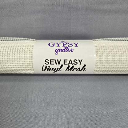 White - Sew Easy Vinyl Mesh - 18in X 36in