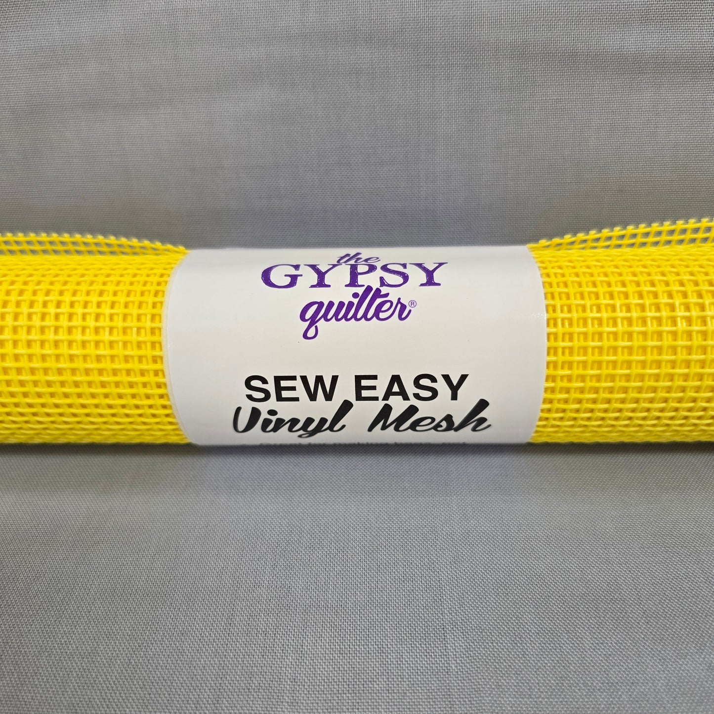 Yellow - Sew Easy Vinyl Mesh - 18in X 36in
