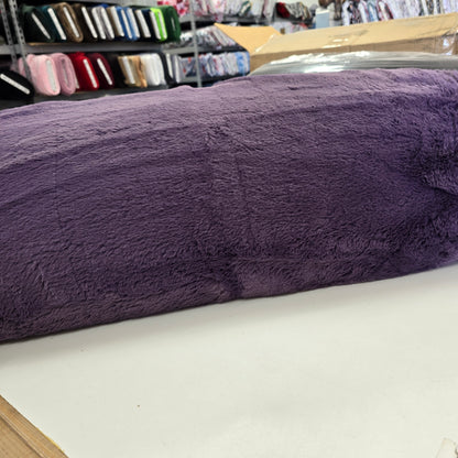 Smokey Violet Lush Bunny - Shannon Fabrics Cuddle Minky