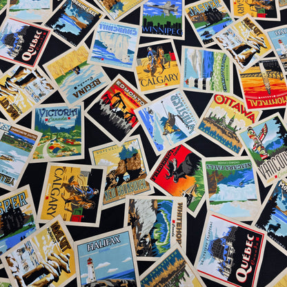 Vintage Postcards - Proudly Canadian - Red Pine Cotton