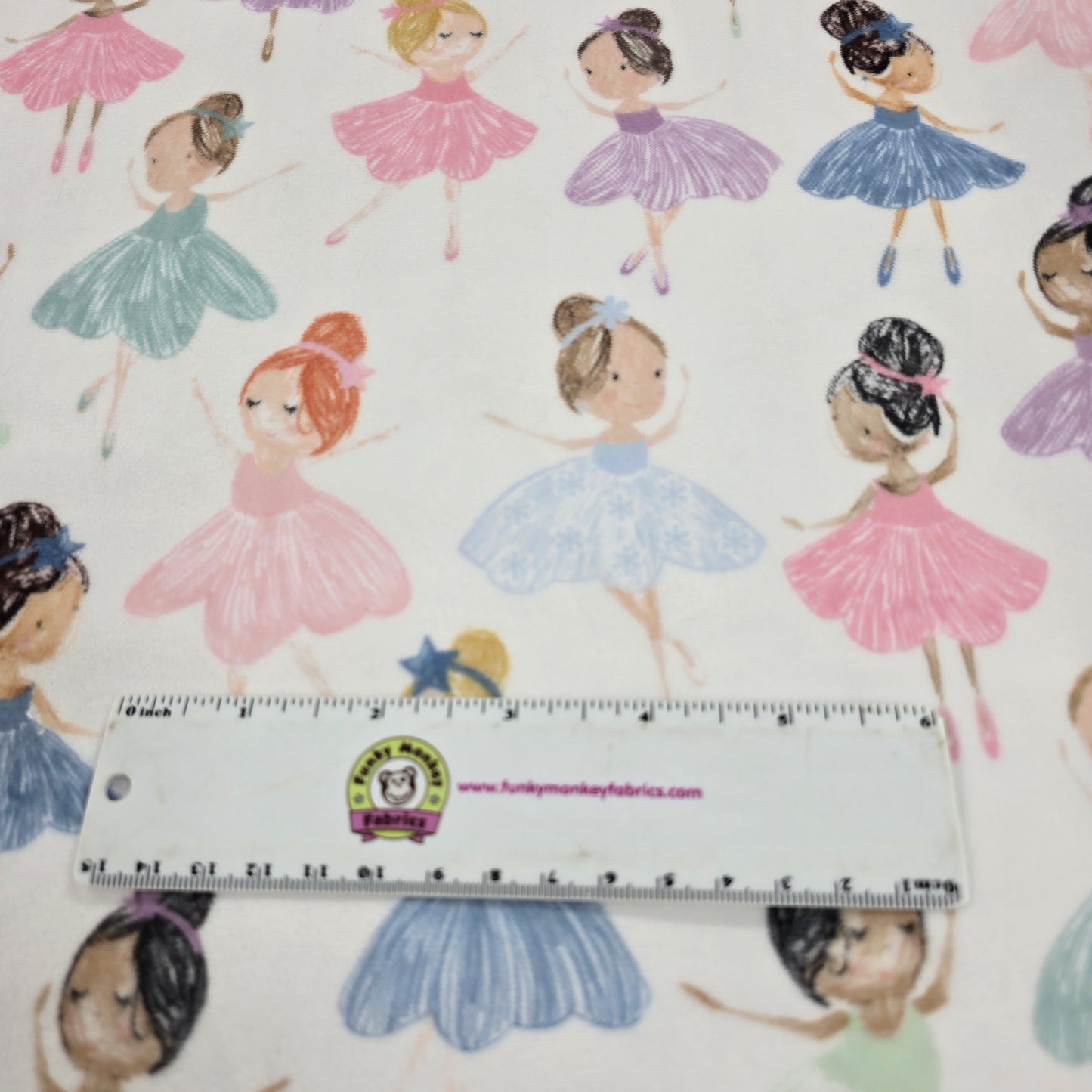 Twirl Time Multi - Shannon Fabrics Cuddle Minky