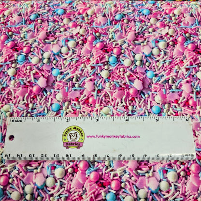 Multi Cupcakes and Pearls - Camelot Cotton