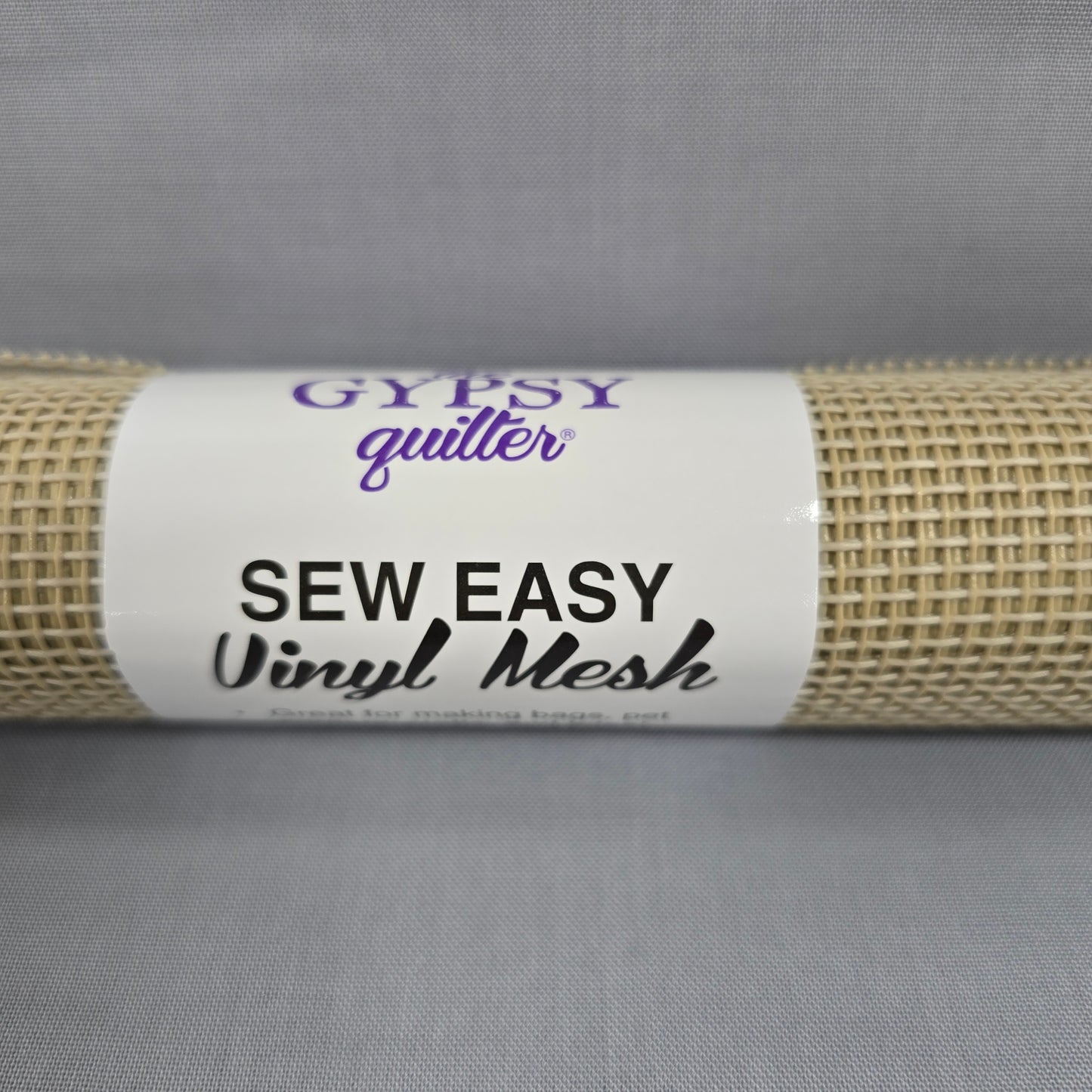 Tan - Sew Easy Vinyl Mesh - 18in X 36in