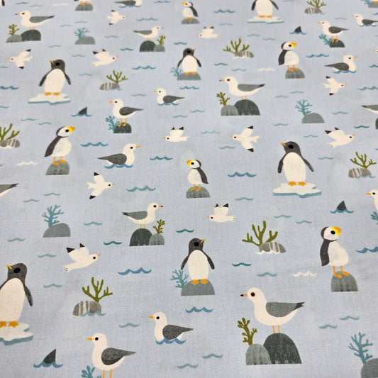 Just Wing It on Aqua - Beyond the Sea - Dear Stella Cotton