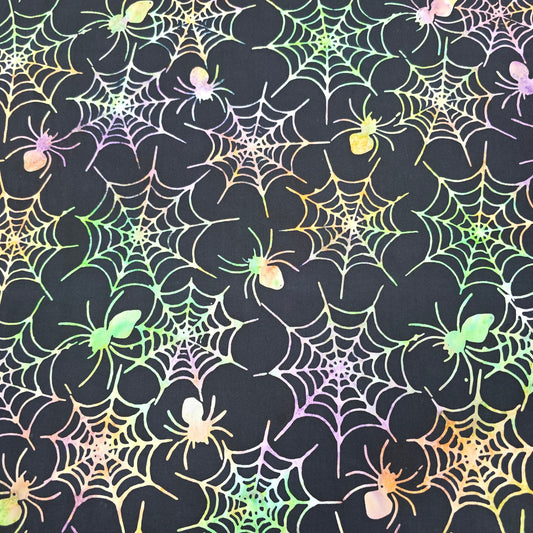 Tonga Haunted Spiderwebs - Timeless Treasures Cotton