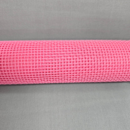 Pink - Sew Easy Vinyl Mesh - 18in X 36in