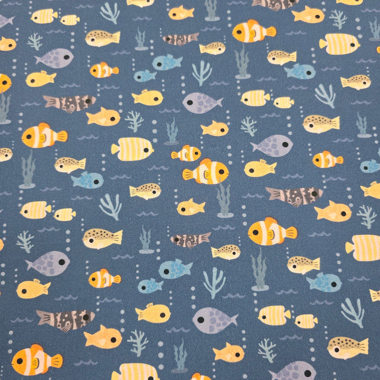 Any-Fin is Possible on Marlin Blue - Beyond the Sea - Dear Stella Cotton