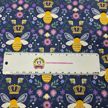 Indigo Bee Mine - To Bee or Not to Bee - Dear Stella Cotton