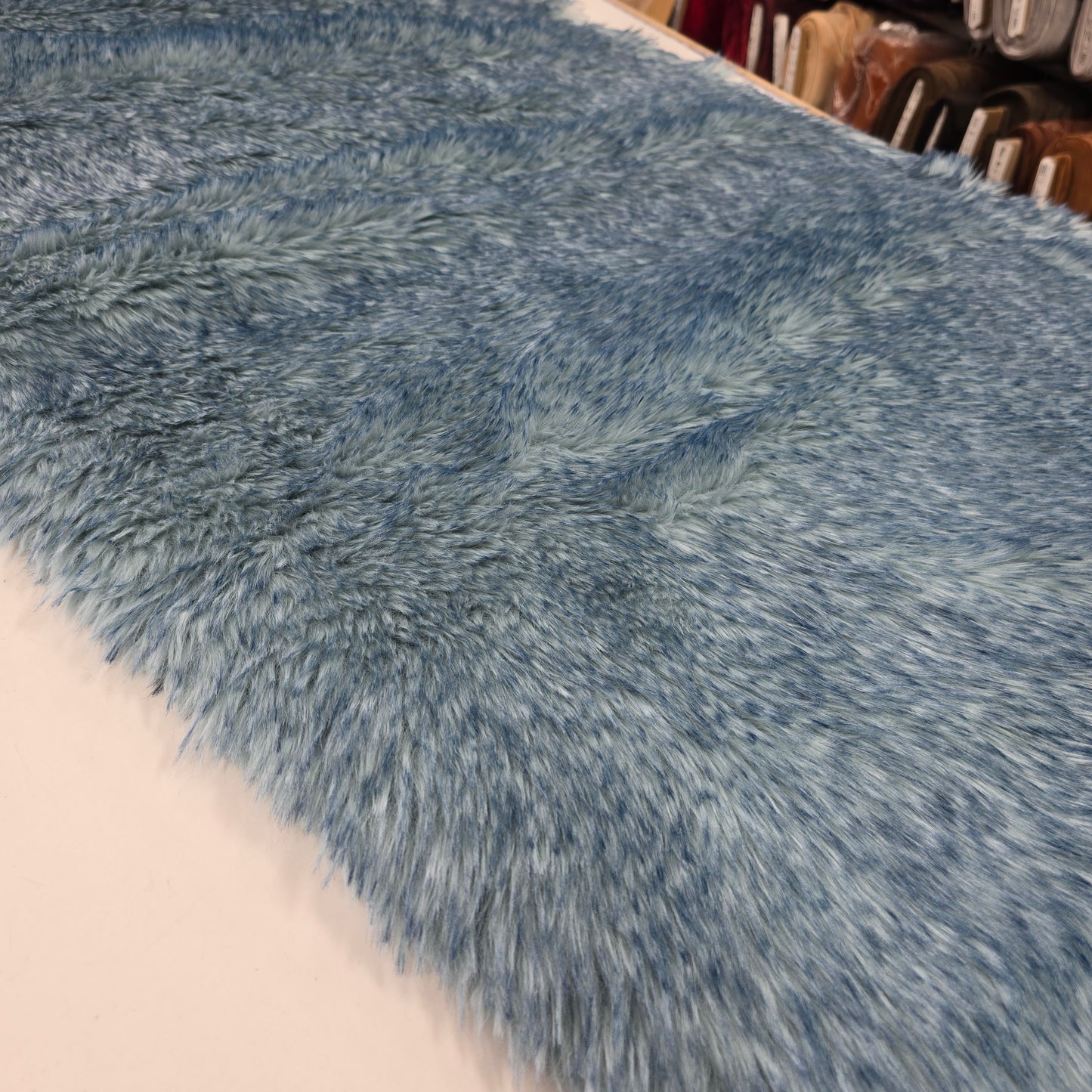Blue Berry Teddy Luxe - Shannon Fabrics Cuddle Minky