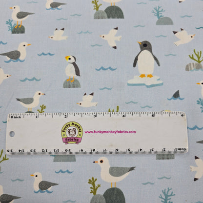 Just Wing It on Aqua - Beyond the Sea - Dear Stella Cotton