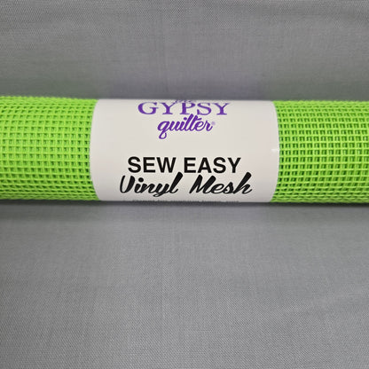 Lime - Sew Easy Vinyl Mesh - 18in X 36in