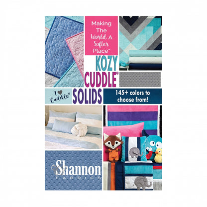 Shannon Kozy Cuddle Solids Color Card (Kozy Board Vol6)
