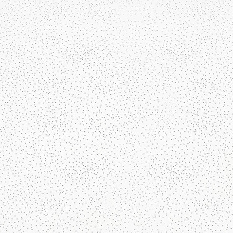 Snow/Silver Sparkle Glitter - Shannon Fabrics Cuddle Minky
