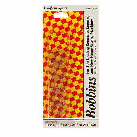 Plastic Bobbins for Kenmore/Janome/New Home - 5 count (1810)
