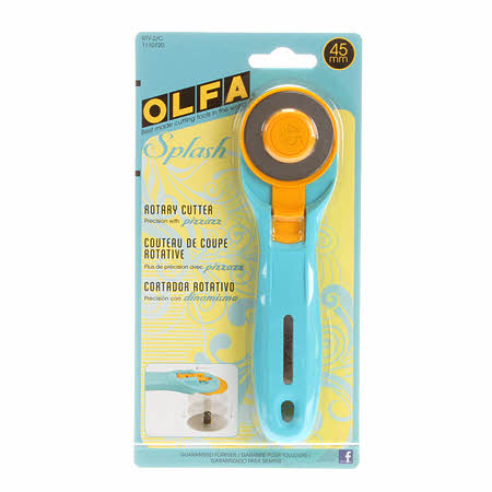 Splash 45mm Rotary Cutter - Aqua 