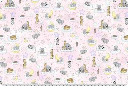 Pink Dreamscape Digital - Shannon Fabrics Cuddle Minky