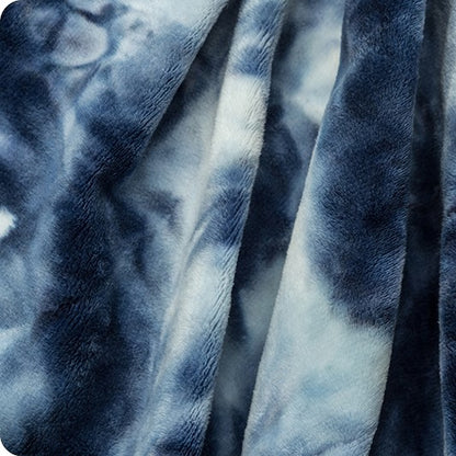 Navy Tie Dye - Shannon Fabrics Cuddle Minky