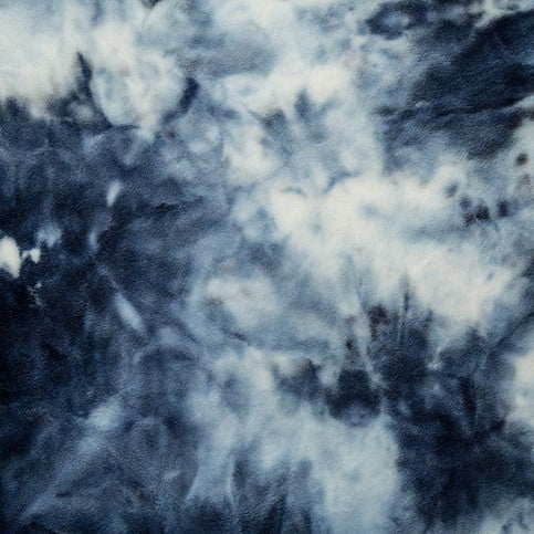 Navy Tie Dye - Shannon Fabrics Cuddle Minky